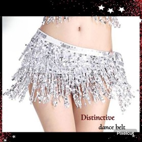 شال رقص مع لمعة