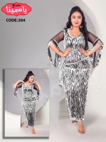 بدلة رقص عدة ألوان مع شيفون